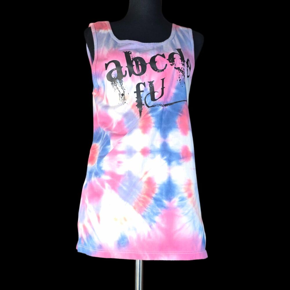 ABCDEF TIE DYED TANK TOP